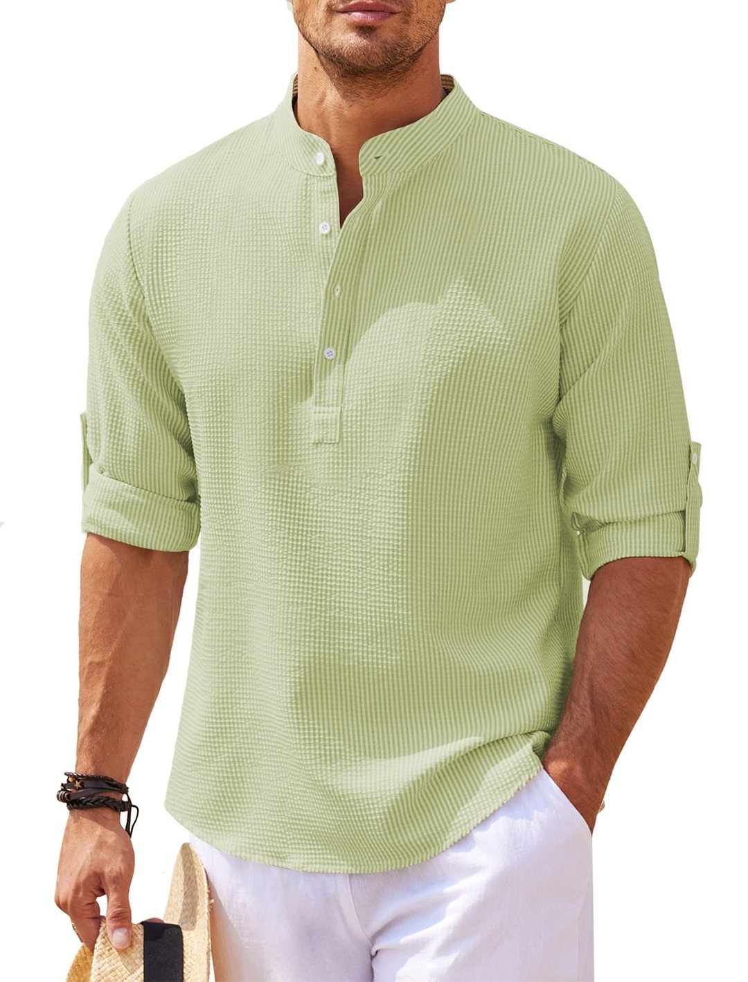 Luther - Camisa de Cuadros para Hombre - Casual y Moderna