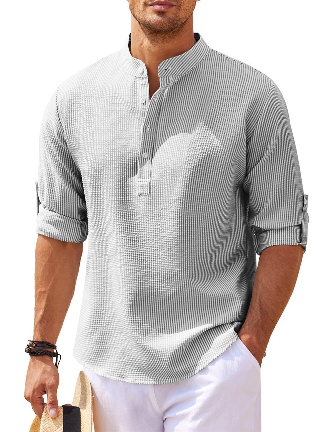 Luther - Camisa de Cuadros para Hombre - Casual y Moderna